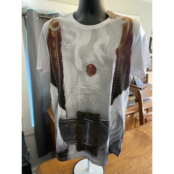 American Eagle Outfitters Other - American Eagle Classic Fit Christmas T Shirt Santa Beard New NWT Sz M Holiday